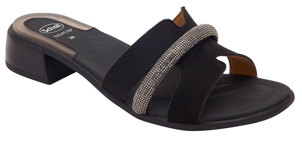 CALZATURA PANTELLERIA MICROFIBRE+STRASS W BLACK 36 - Farma Nice