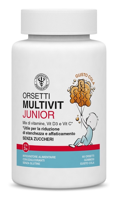 LFP MULTIVIT JUNIOR COLA 60 ORSETTI GOMMOSI - Farma Nice