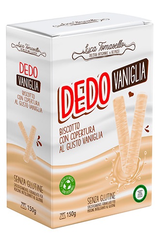 DEDO LATTE BISCOTTO COPERTURA VANIGLIA 150 G - Farma Nice