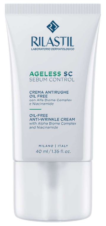RILASTIL AGELESS SC SEBUM CONTROL CREMA ANTIRUGHE OIL FREE 40 ML - Farma Nice