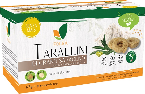 FOLEA TARALLINI GRANO SARACENO 175 G - Farma Nice