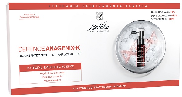 DEFENCE ANAGENIX K LOZIONE ANTI CADUTA 6 FLACONCINI 15 ML - Farma Nice