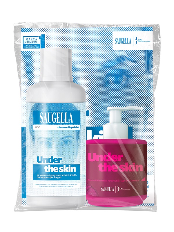 SAUGELLA UNDER THE SKIN BUNDLE 1 FLACONE 500 ML + 1 FLACONE 150 ML - Farma Nice