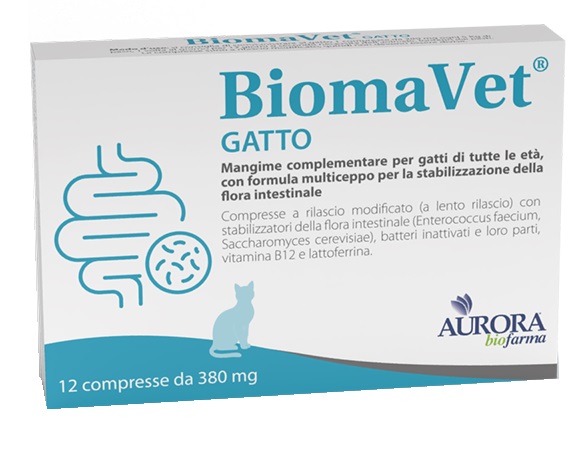 BIOMAVET GATTO 380MG 12 COMPRESSE - Farma Nice