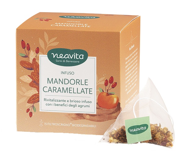 NEAVITA FILTROSCRIGNO MANDORLE CARAMELLATE 15 FILTRI - Farma Nice