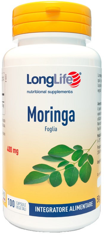 LONGLIFE MORINGA 400MG 100 CAPSULE - Farma Nice