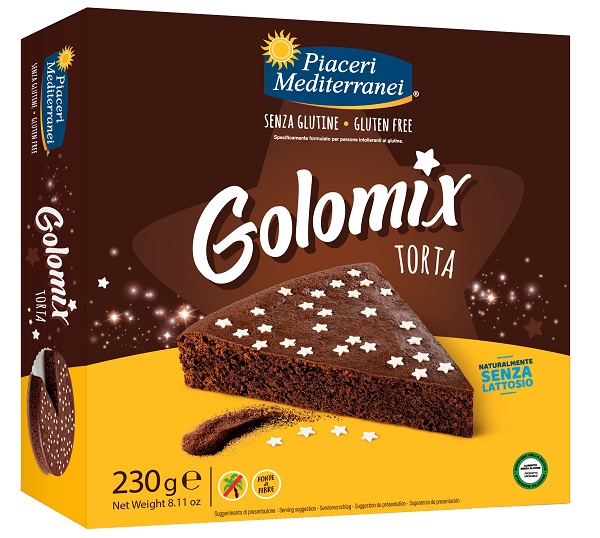PIACERI MEDITERRANEI GOLOMIX TORTA 230 G - Farma Nice