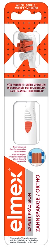 ELMEX EXPERT PRECISION ORTHO SPAZZOLINO - Farma Nice