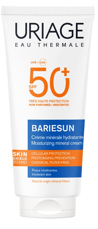 URIAGE EAU THERMALE BARIESUN SPF50+ CREME MINERALE HYDRATANTE 100 ML - Farma Nice