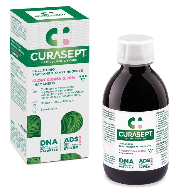 CURASEPT COLLUTORIO ADS DNA TRATTAMENTO ASTRINGENTE 200 ML - Farma Nice