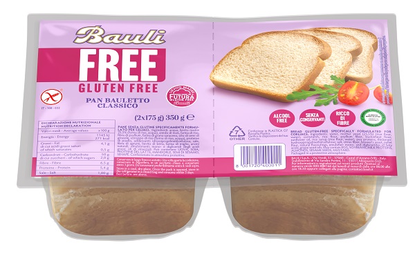 BAULI FREE PAN BAULETTO CLASSICO 350 G - Farma Nice