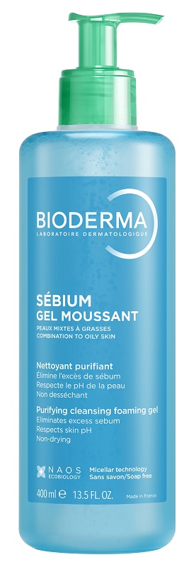 SEBIUM GEL MOUSSANT 400 ML - Farma Nice