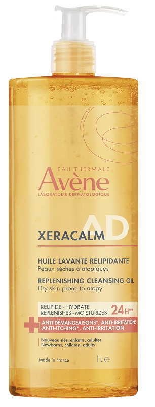 EAU THERMALE AVENE XERACALM AD OLIO DETERGENTE LIPORESTITUTIVO 1 LITRO - Farma Nice