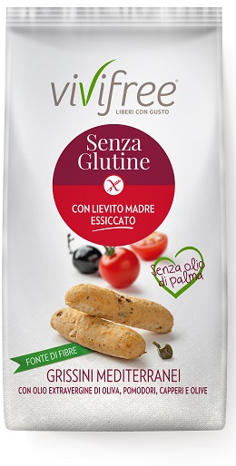 VIVIFREE GRISSINI MEDITERRANEI 150 G - Farma Nice
