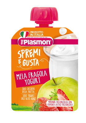 SPREMI E GUSTA FRAGOLA MELA YOGURT 85 G - Farma Nice