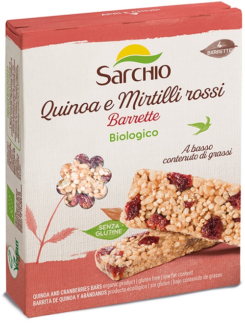 SNACK QUINOA E MIRTILLI ROSSI 80 G - Farma Nice