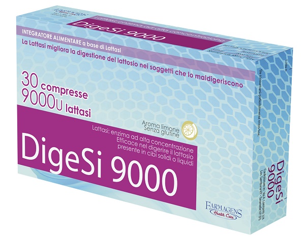 DIGESI 9000 30 COMPRESSE 9000U LATTASI - Farma Nice