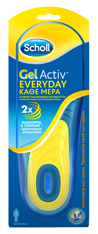 SCHOLL GEL ACTIV EVERYDAY UOMO - Farma Nice