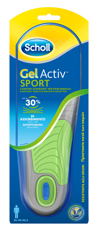 SCHOLL GEL ACTIV SPORT UOMO - Farma Nice