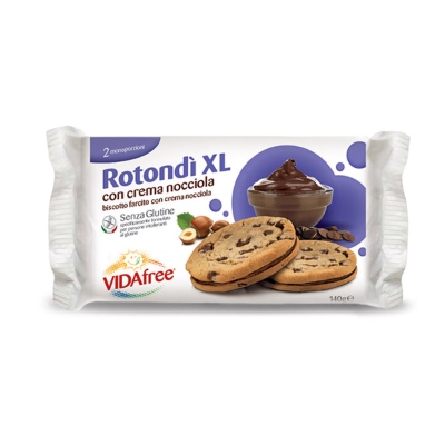 VIDAFREE ROTONDI CREMA NOCCIOLA 140 G - Farma Nice
