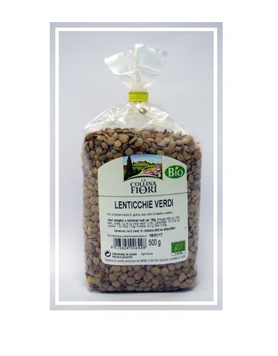 CERRETO BIO LENTICCHIE VERDI LAIRD SENZA GLUTINE 500 G - Farma Nice