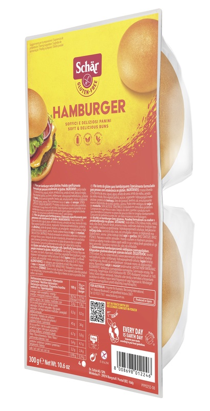 SCHAR HAMBURGER SENZA LATTOSIO 300 G - Farma Nice
