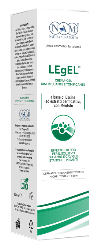 LEGEL CREMA-GEL RIFRESCANTE E TONIFICANTE PER GAMBE 150 ML - Farma Nice