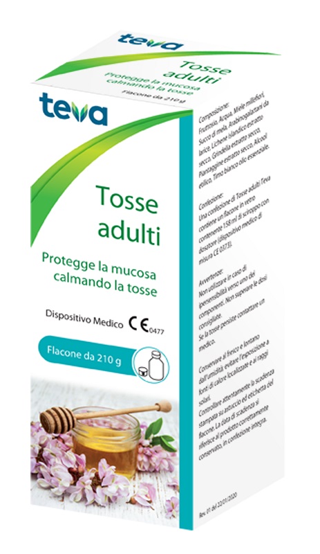 TOSSE ADULTI TEVA SCIROPPO 210 G - Farma Nice