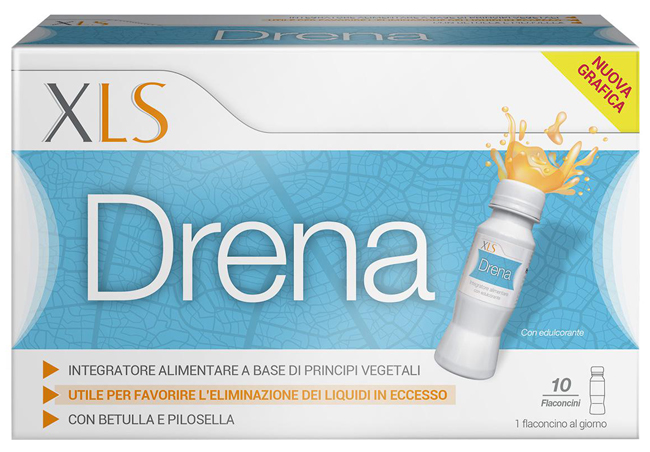 XLS DRENA 10 FLACONCINI X 10 ML - Farma Nice