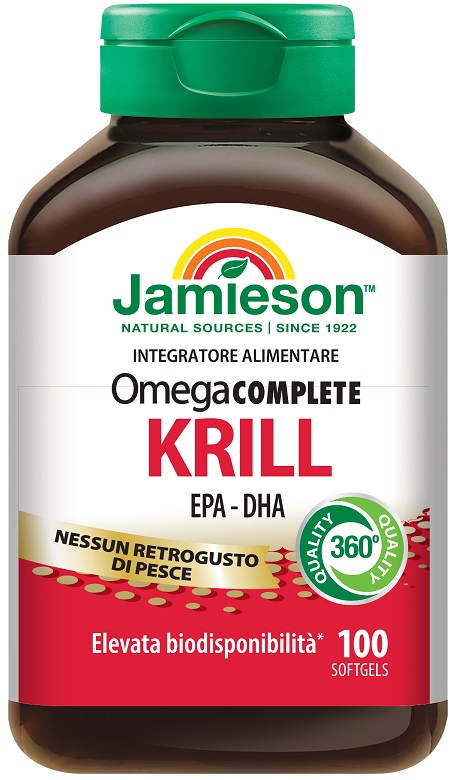 OMEGA COMPLETE PURE KRILL OIL 100 PERLE - Farma Nice