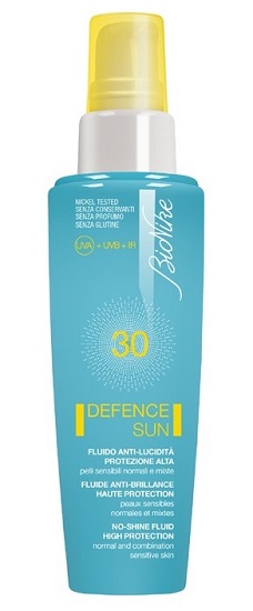 DEFENCE SUN 30 FLUIDO ANTI LUCIDITA' PROTEZIONE ALTA 50 ML - Farma Nice