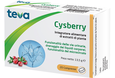 CYSBERRY TEVA 20 COMPRESSE - Farma Nice