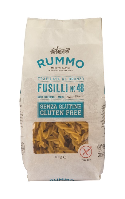 RUMMO FUSILLI N48 DI RISO INTEGRALE E MAIS 400 G - Farma Nice