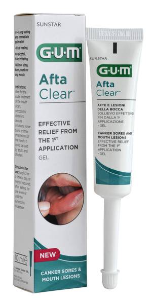 GUM AFTACLEAR GEL 10 ML - Farma Nice
