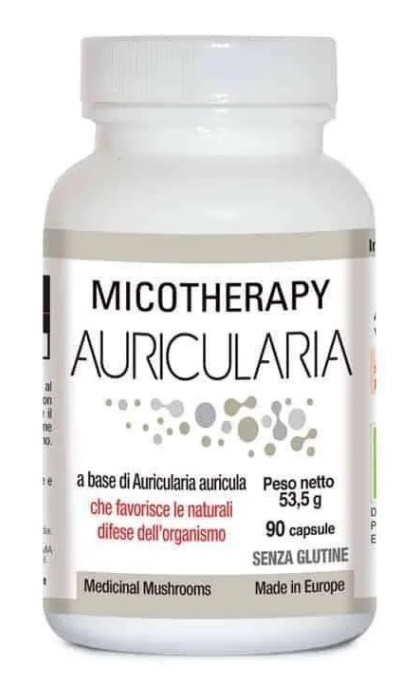 MICOTHERAPY AURICULARIA 90 CAPSULE - Farma Nice