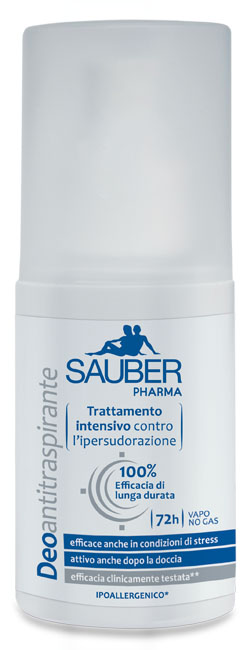 SAUBER ANTITRASPIRANTE 72 ORE VAPO - Farma Nice