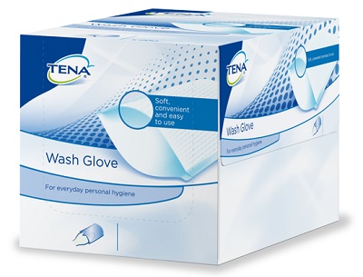 GUANTO PER IGIENE TENA WASH 50 PEZZI - Farma Nice