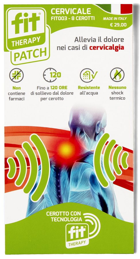 CEROTTO FIT THERAPY CERVICALE 8 PEZZI - Farma Nice