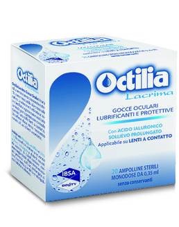 OCTILIA LACRIMA SOLLIEVO PROLUNGATO 20 FLACONCINI MONODOSE 0,35 ML - Farma Nice