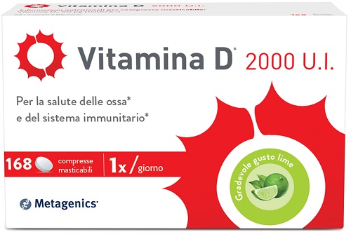 VITAMINA D 2000 UI 168 COMPRESSE MASTICABILI - Farma Nice