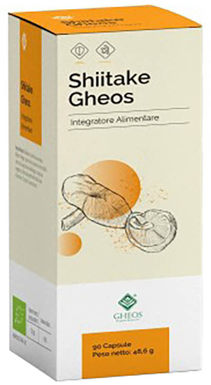 SHIITAKE GHEOS 90 CAPSULE DA 540 MG - Farma Nice