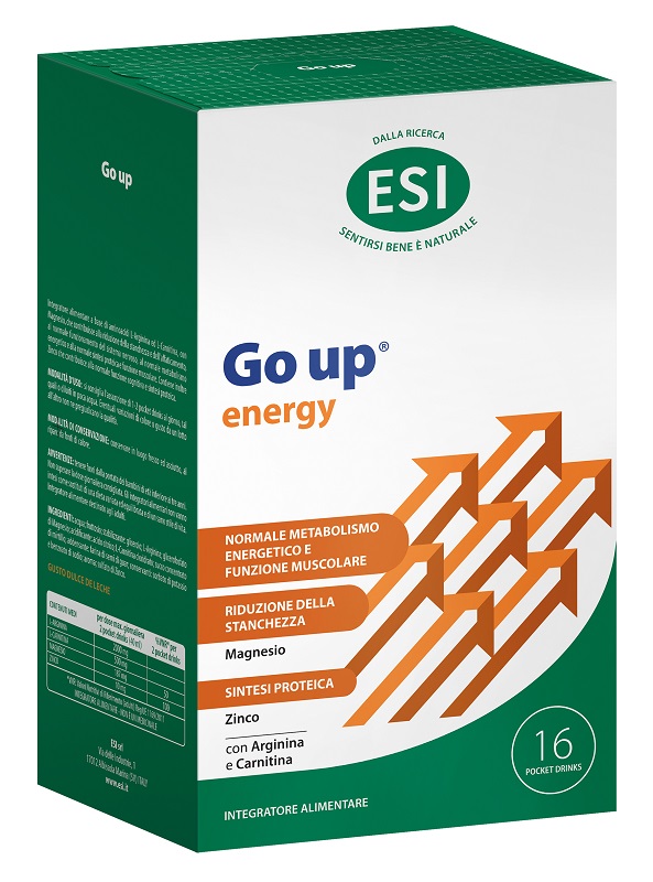 ESI GO UP ENERGY 16 POCKET DRINK DA 20 ML - Farma Nice