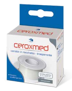CEROXMED ROCCHETTO TRASPARENTE IPOALLERGENICO M5X2,5 CM 1 PEZZO - Farma Nice