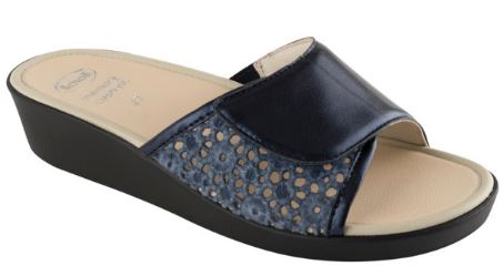 YONA SYNTHETIC PEARL + MACRAME' WOMENS NAVY BLUE 38 - Farma Nice