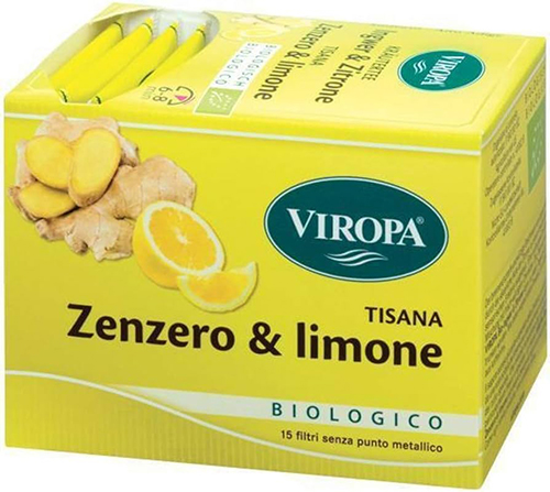 VIROPA ZENZERO&LIMONE BIOLOGICO 15 FILTRI - Farma Nice