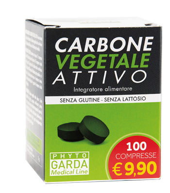 CARBONE VEGETALE ATTIVO 100 COMPRESSE - Farma Nice