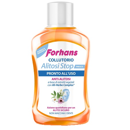FORHANS ALITOSI STOP COLLUTORIO 500 ML - Farma Nice