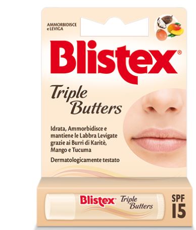 BLISTEX TRIPLE BUTTERS STICK LABBRA - Farma Nice