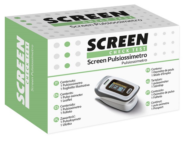 PULSIOSSIMETRO SCREEN CHECK TEST - Farma Nice