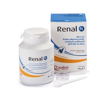 RENAL N MANGIME COMPLEMENTARE PER CANI E GATTI BARATTOLO 70 G - Farma Nice